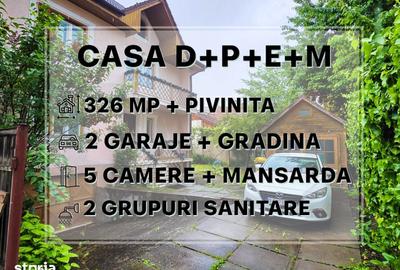 Casă cu 5 camere cu Teren 300 Mp în Ultracentral