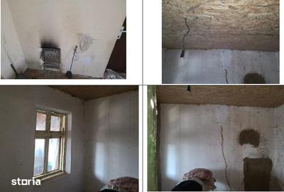 Casă cu 2 camere cu Teren 837 Mp în Blejești