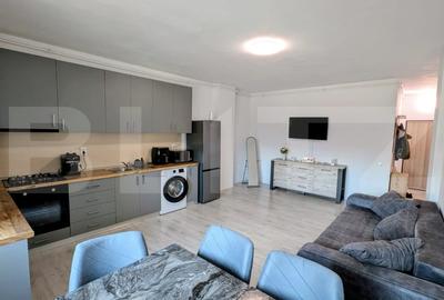 Apartament cu 2 camere semidecomandat, mobilat în Ampoi 3
