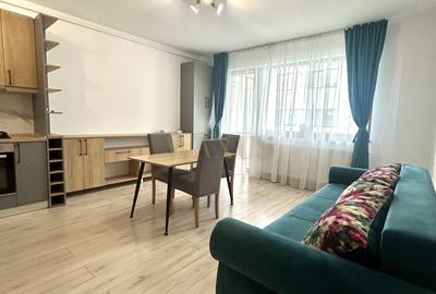 Apartament cu 2 camere semidecomandat, mobilat în Florești