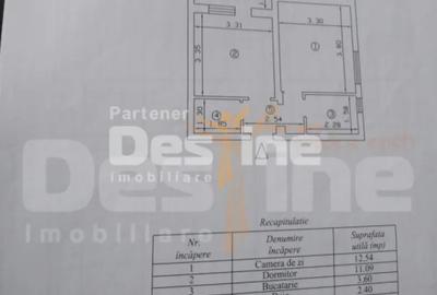 Apartament cu 2 camere decomandat în Alexandru cel Bun - 2