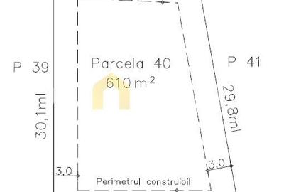 Teren Construcții intravilan de 610 mp, în Sub Coastă - 6