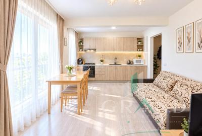 Apartament cu 2 camere semidecomandat, mobilat în Baciu