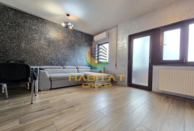 Apartament cu 2 camere semidecomandat, mobilat în Jilava