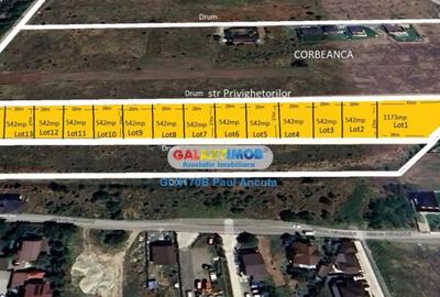 Teren de 627 mp, în Corbeanca