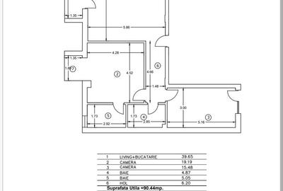 Apartament cu 3 camere decomandat în Colentina - 5