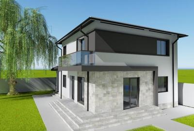 Casă individuală cu 5 camere cu Teren 500 Mp în Aeroport - 4