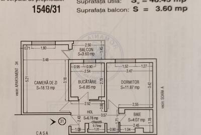 Apartament 2 camere decomandat zona Dacia - 13
