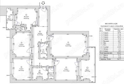 Apartament cu 4 camere decomandat în Tei - 2