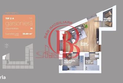 Garsonieră decomandată în Liviu Rebreanu - 4