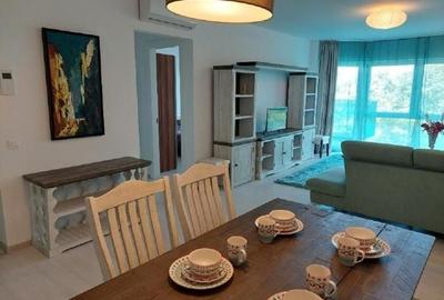 Apartament cu 2 camere semidecomandat, mobilat în Floreasca