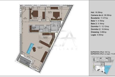 Apartament 3 Camere Timpuri Noi
