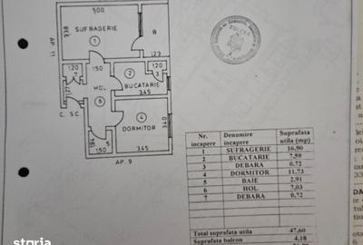Apartament cu 2 camere decomandat în Central - 6