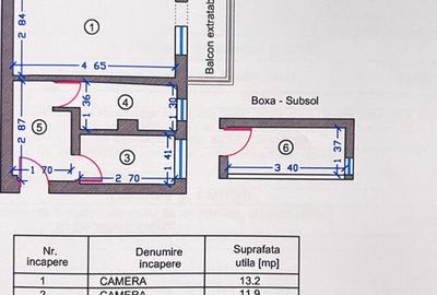 Apartament 2 camere , semidecomandat , parter ,Constan?a - 1