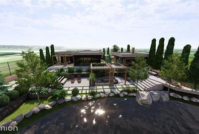 Serbanesti - teren 1.000mp - cu lac amenajat - 2
