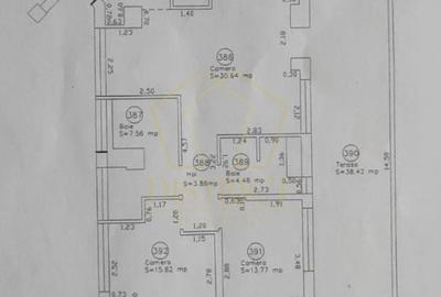 Apartament spatios cu 3 camere | Terasa 38.42 | Complex Ring | Aradului - 15
