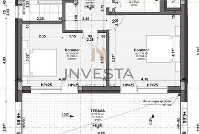 Ap 4 camere  in imobil tip vila, 121.74 mp utili + terasa 28 mp! - 3