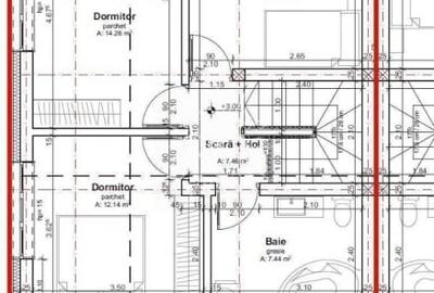 CASA DUPLEX 4 CAMERE SEMIFINISATA | DE VANZARE CU GARAJ DUBLU | DAMBUL ROTUND - 6