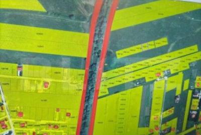 Teren Extravilan , parcelat, 500 mp posibilitate trecere in - 3