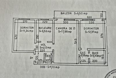 Apartament cu 3 camere semidecomandat în Apollo - 6