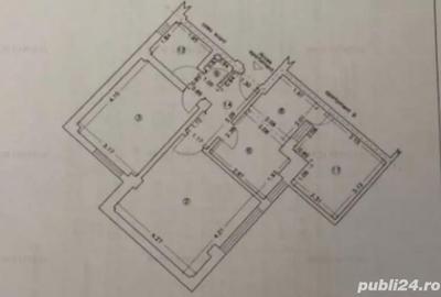 Apartament cu 2 camere decomandat în Tomis Plus - 1