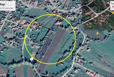 Teren de 1300 mp, în Bozânta Mică