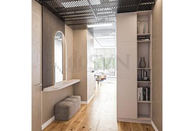 Penthouse cu 4 camere semidecomandat, mobilat în Floreasca - 19