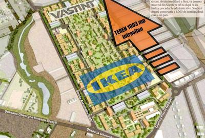 Teren de 1003 mp, în Băneasa - 2