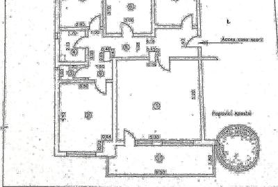Apartament 4 camere, 123 mp   Ultracentral, zona Teatru Tribunalul Nou, Focșani - 11