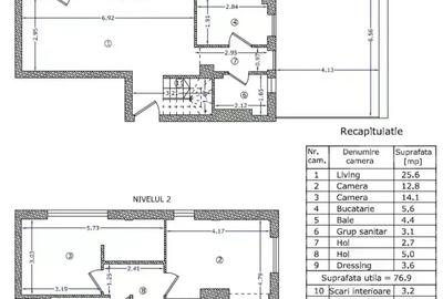 Apartament cu 3 camere decomandat în Nord - 17