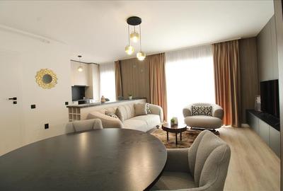 Penthouse cu 3 camere semidecomandat, mobilat în Florești - 9