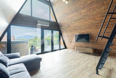 Afacere la cheie in inima naturii- Case smart A-Frame - 9