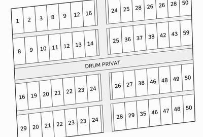 Teren de 20867 mp, în Tunari