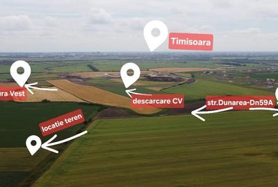 Teren agricol extravilan de 10000 mp, în Săcălaz - 1