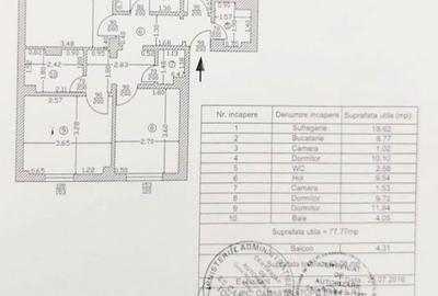 Apartament cu 4 camere decomandat în Bascov - 5