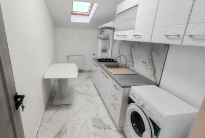 Apartament cu 2 camere nedecomandat, mobilat în Chiajna