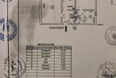 Apartament cu 2 camere decomandat în Micro 19 - 3