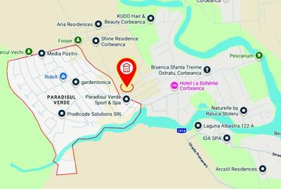 Corbeanca - Ostratu, Intr. Gagului, langa Paradisul Verde, parcelabil - 4