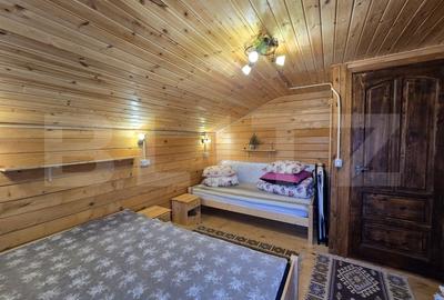 Cabana lemn cu 4 dormitoare, 120mp, teren intravilan de 1250mp - 12