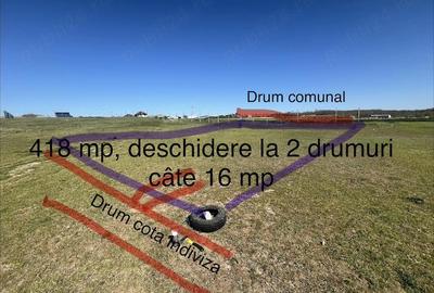 Teren de 414 mp, în Vadu