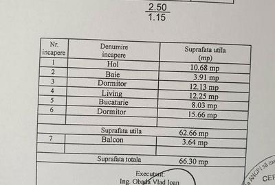 Apartament cu 3 camere decomandat în Valea Lupului - 2