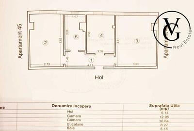 Apartament cu 2 camere decomandat, mobilat în Inel II - 9