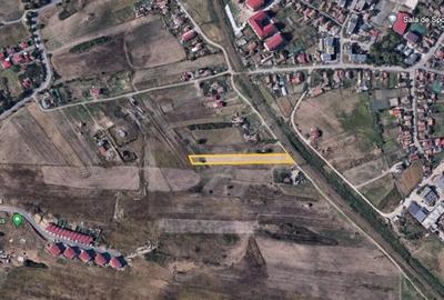 Teren constructii Apahida, acces drum, panorama superba - 7