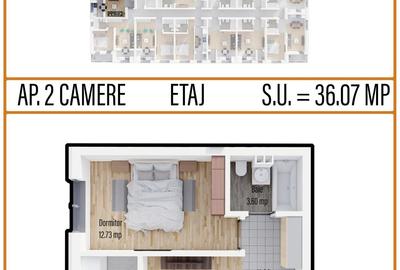 DIRECT DEZVOLTATOR-APARTAMENT 2 CAMERE-TVA INCLUS-MILITARI-STR.TINERETULUI - 8