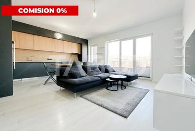 Penthouse cu 4 camere semidecomandat, mobilat în Iris - 11