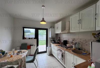 Casa cuplata.curte individuala generoasa, cu 3 camere,2 bai, - 4