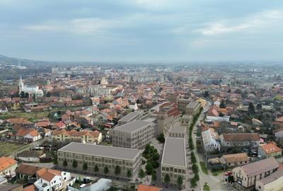 Teren 12000 mp de vanzare langa Cetatea Oradea - Proiect Brownfield - Mixed Use - 8