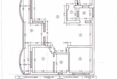 Apartament cu 4 camere decomandat, mobilat în Inel II