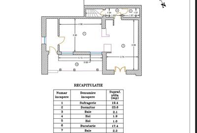 Apartament cu 2 camere decomandat, mobilat în Baicului - 17