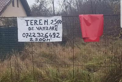 Teren de 600 mp, în Brănești